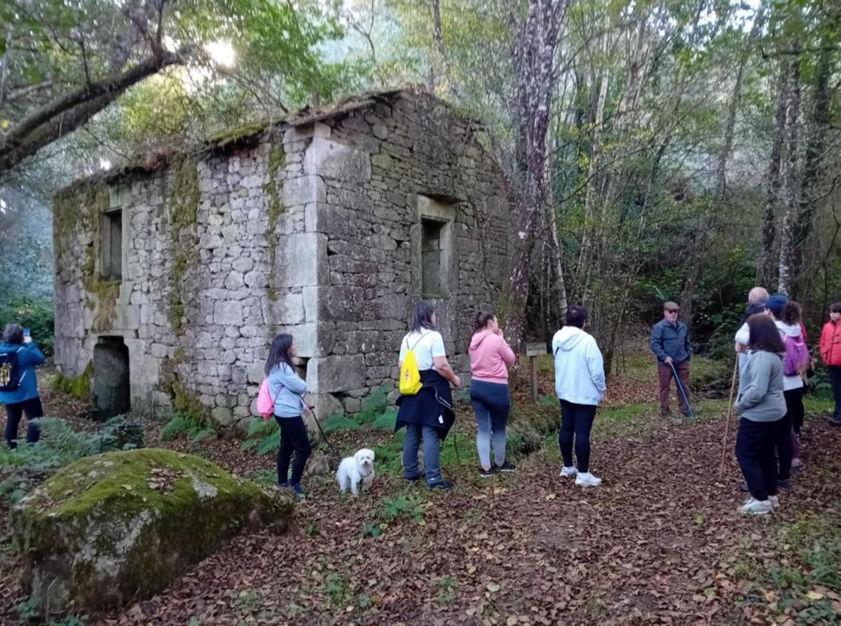 O muiño de Vicente, na ribeira 
do río Rodeiro |  Manuel Seixas