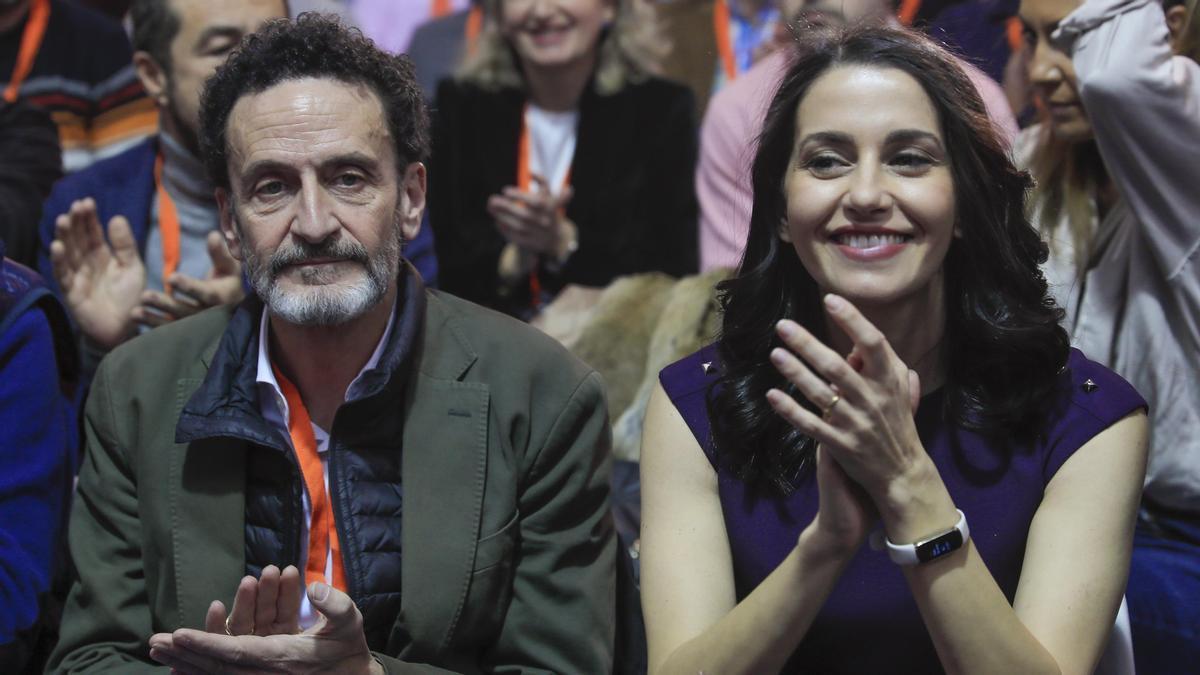 Edmundo Bal e Inés Arrimadas.