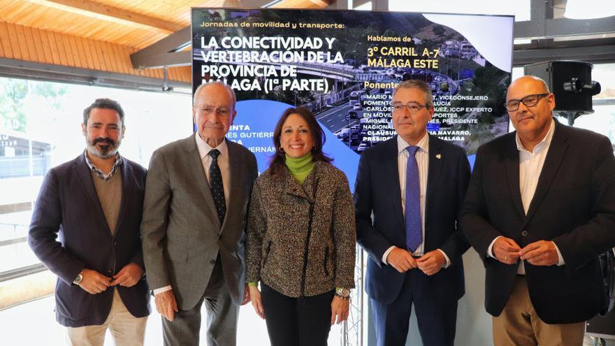 Expertos plantean el tercer carril de la A-7 como obra &quot;urgente&quot; para la movilidad entre Málaga, Rincón y Vélez