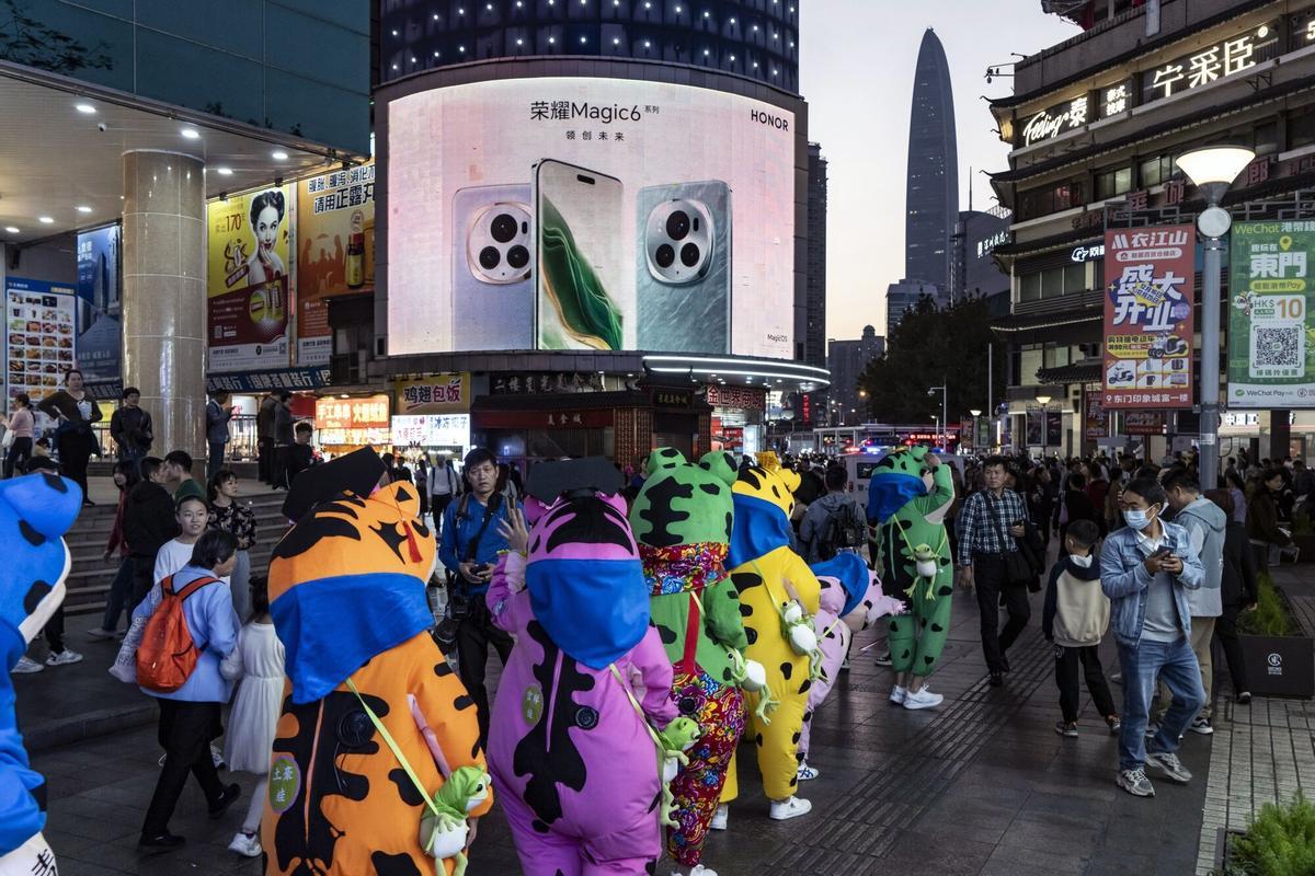 Mercado de Jiuxia en Shenzhen, China