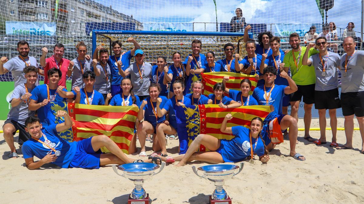 Las selecciones juveniles han hecho historia para el balonmano de la Comunitat Valenciana