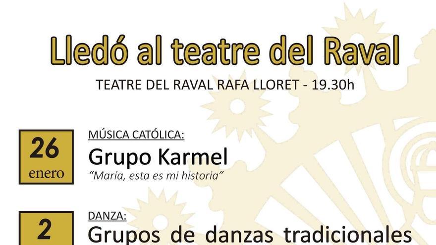 Ledo en el teatro del Raval. CPMD Calasancio Castelló