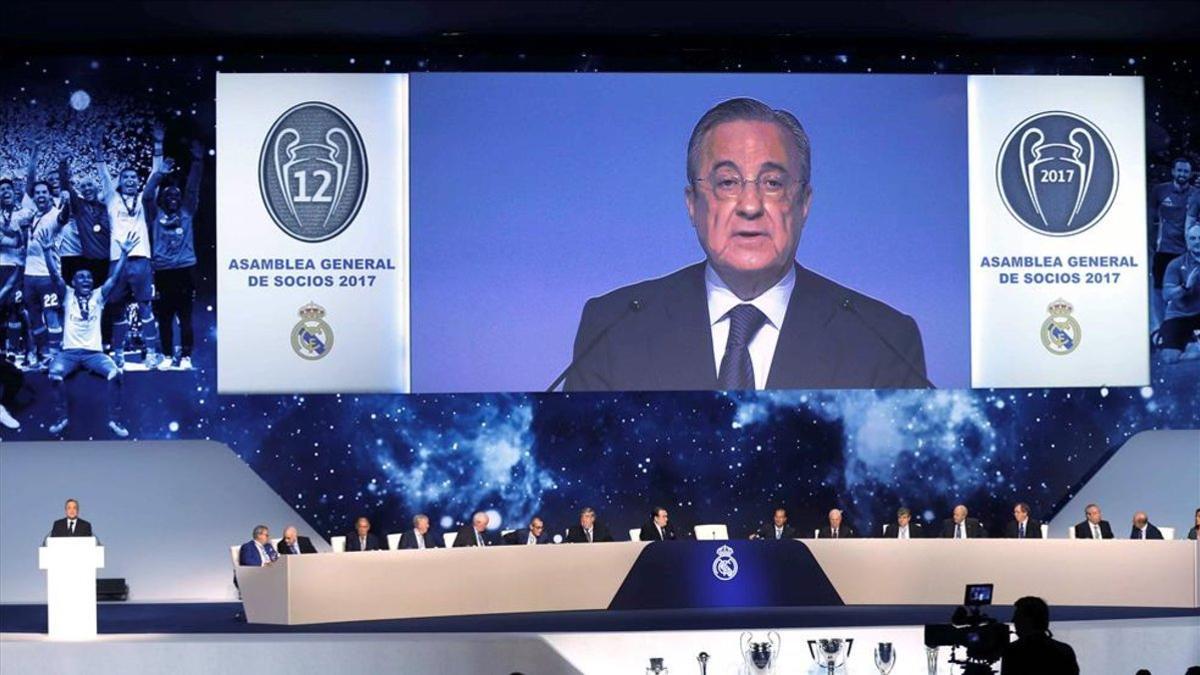 Asamblea de socios compromisarios del Real Madrid del 2017
