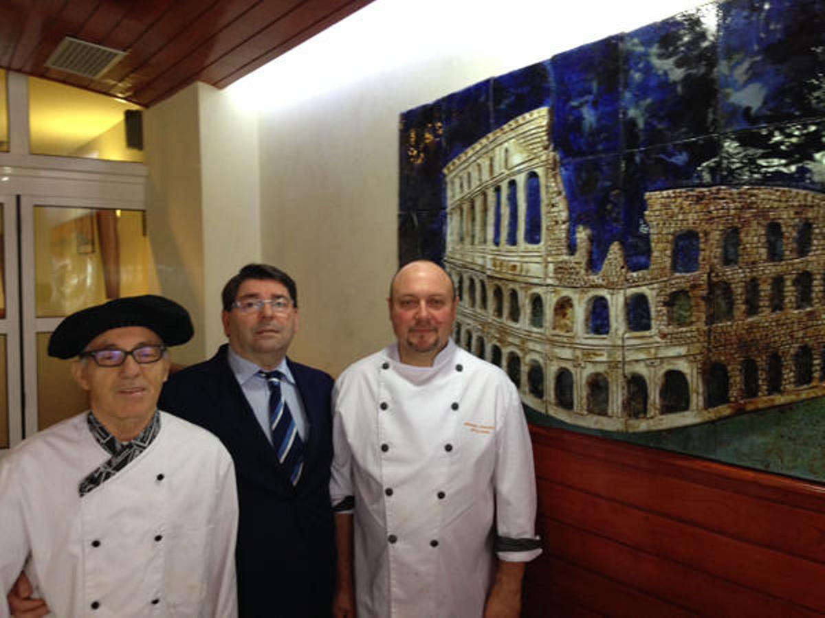 José Lorenzo, Jaime Arcas y Domingo González.