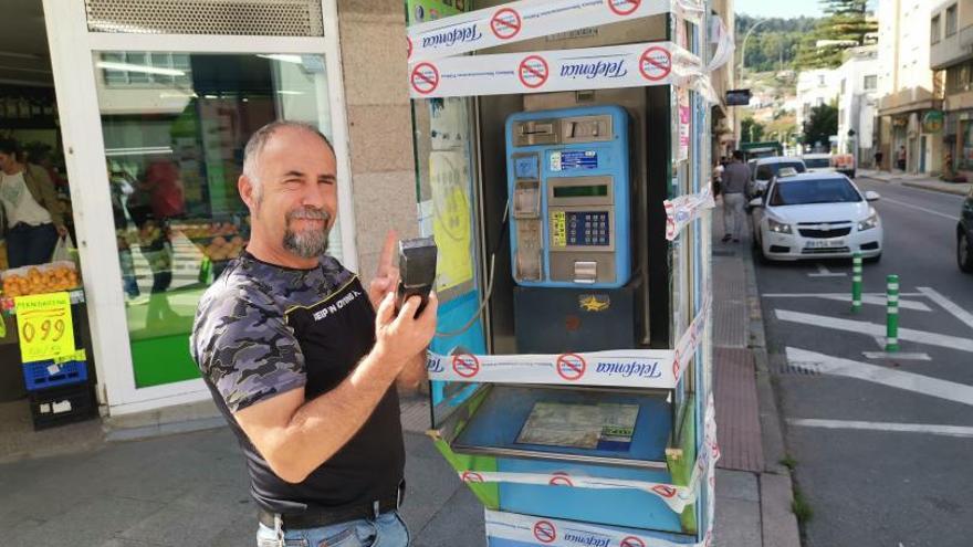 Las cabinas de Bueu, a punto de pasar a la historia