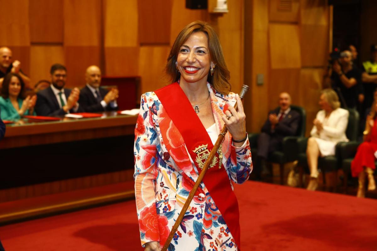 En imágenes | Investidura de Natalia Chueca como alcaldesa de Zaragoza