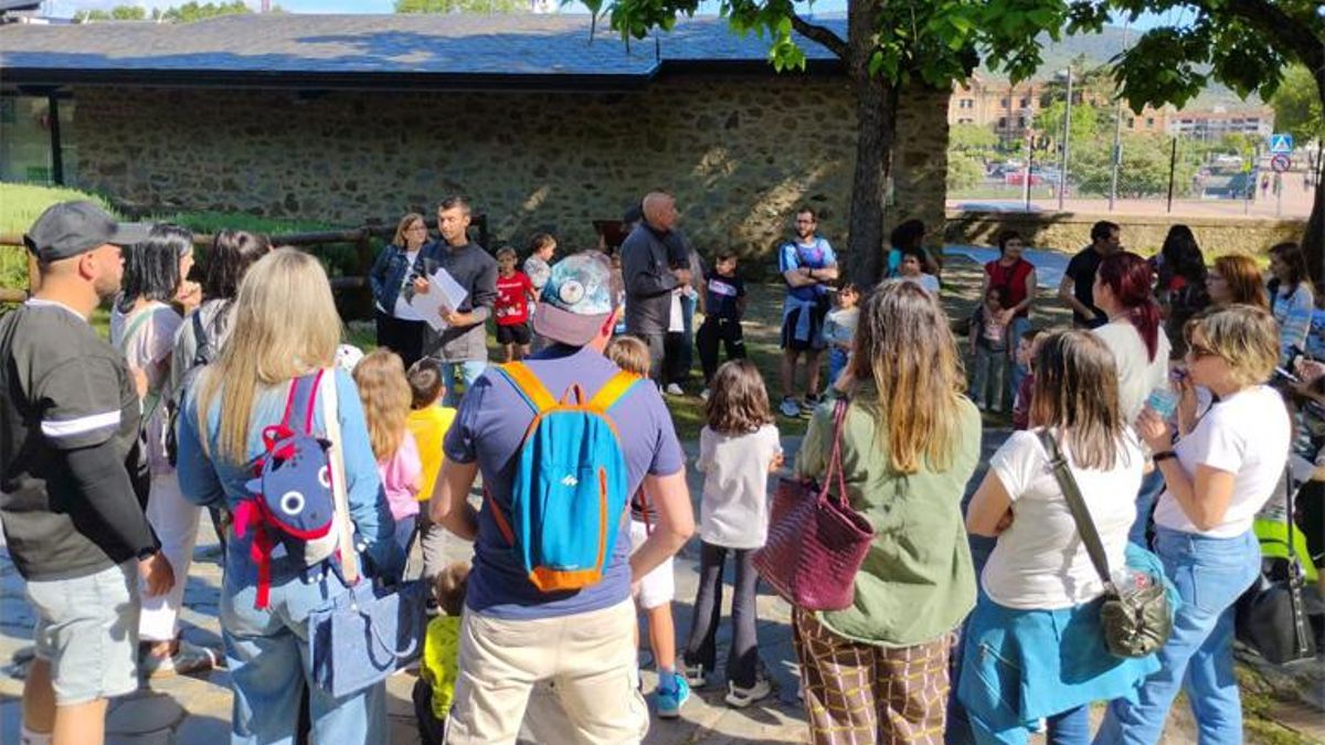 Una actividad de la semana de la familia en Plasencia.