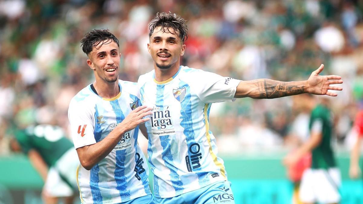 Málaga se impuso por la mínima en su visita al Estadio de la Gran Canaria