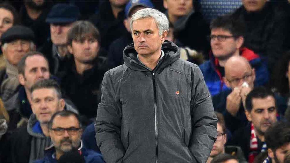 Jose Mourinho, entrenador del Manchester United