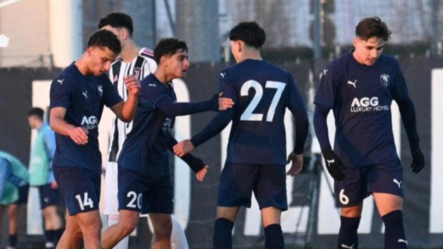 El mallorquín David Ferrer le marca un doblete a la Juventus en la Youth League