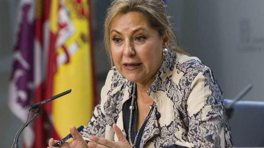 Rosa Valdeón informa de los acuerdos del Consejo de Gobierno Foto Ical
