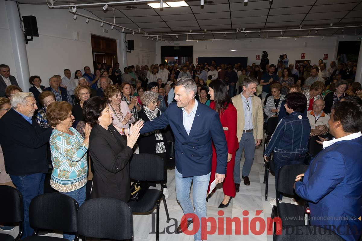 Elecciones 28M: Presentación de la lista del PP en Caravaca