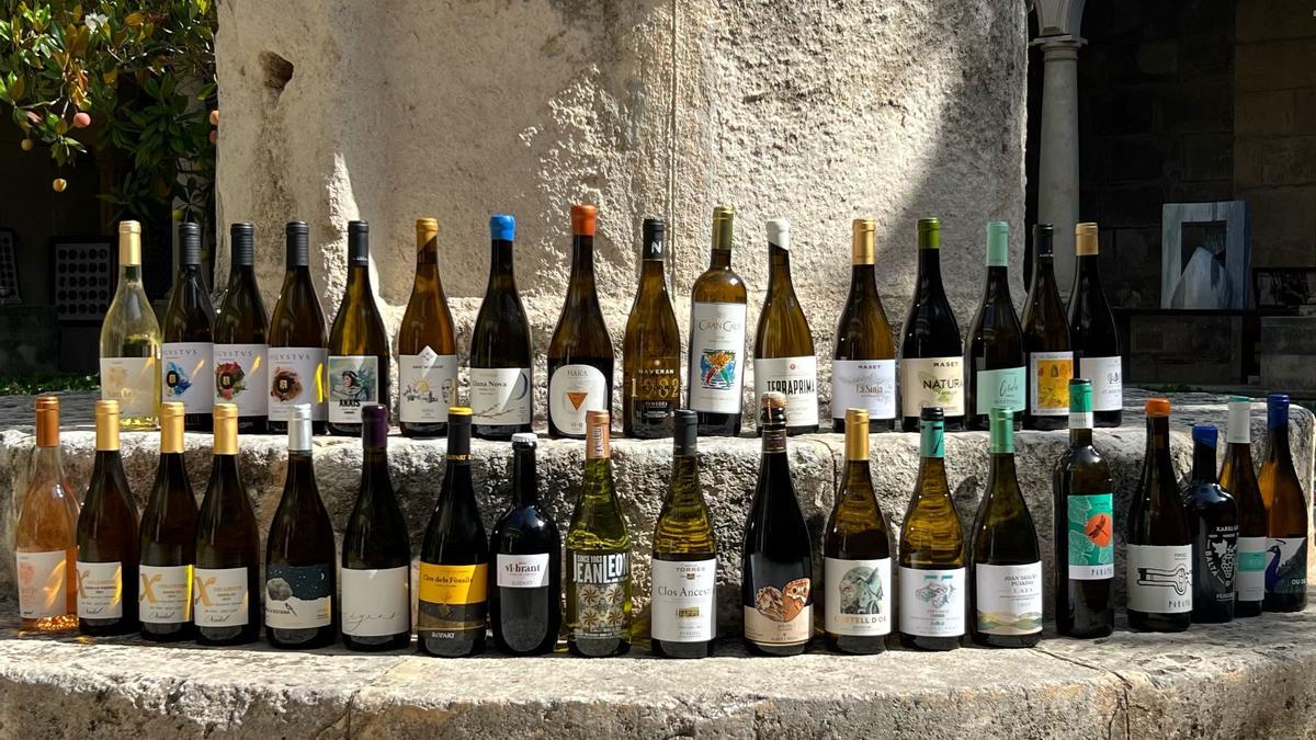 Los vinos participantes en La Nit dels Xarel·los.