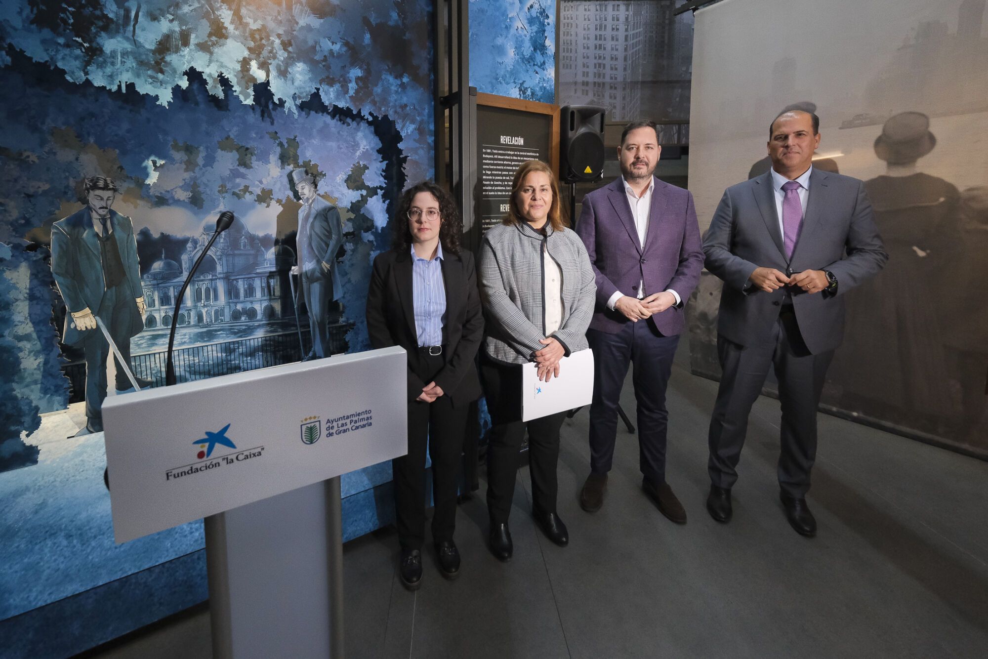 Exposición itinerante sobre Nikola Tesla en el parque de San Telmo