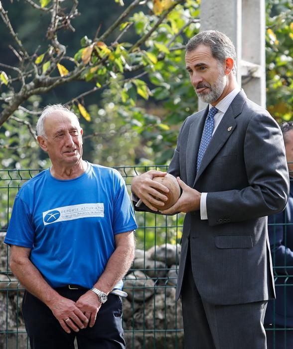 Premios Princesa de Asturias 2018: Los Reyes visitan Moal, "Pueblo Ejemplar" 2018