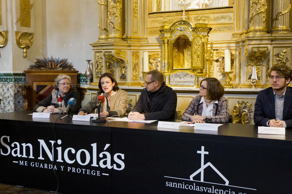 Aniversario de la restauración de los frescos de San Nicolás