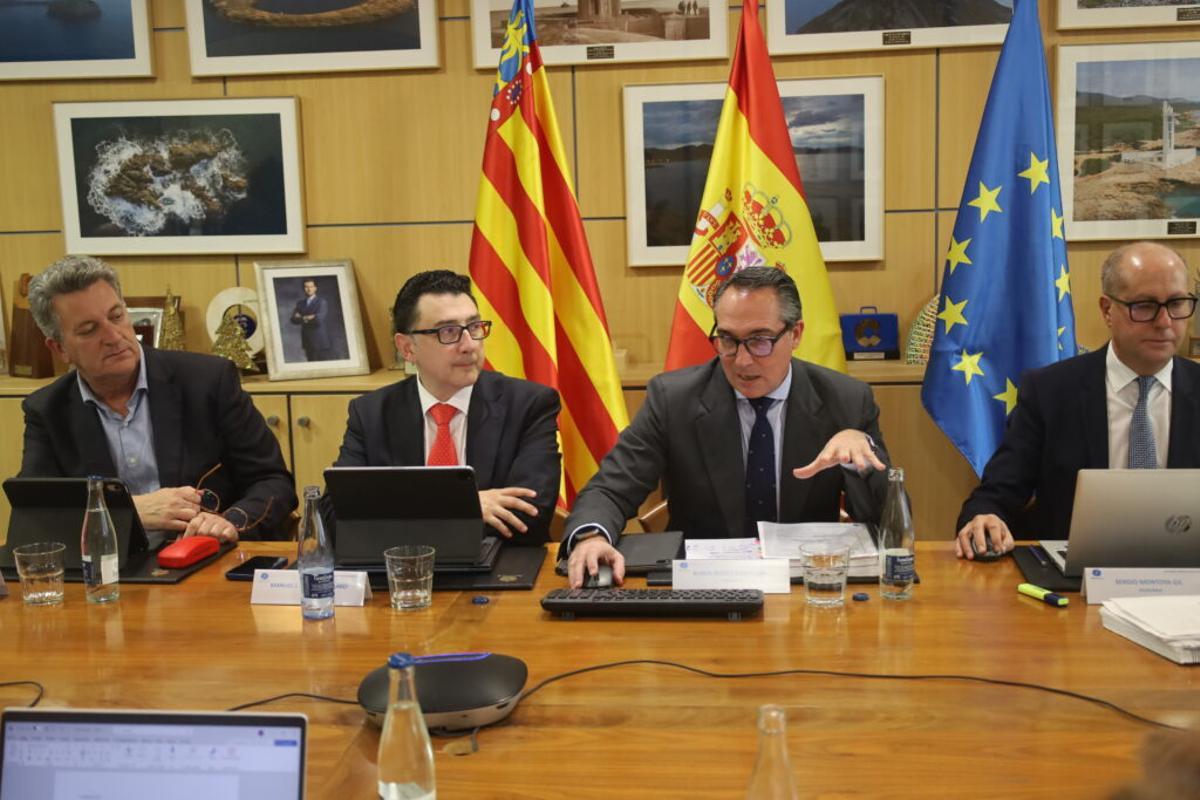 Reunión del consejo de administración de PortCastelló.