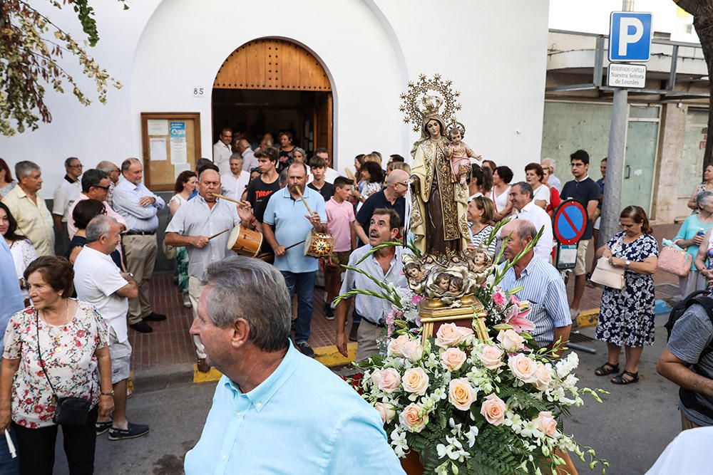 Procesión de la Virgen del Carmen de Santa Eulària