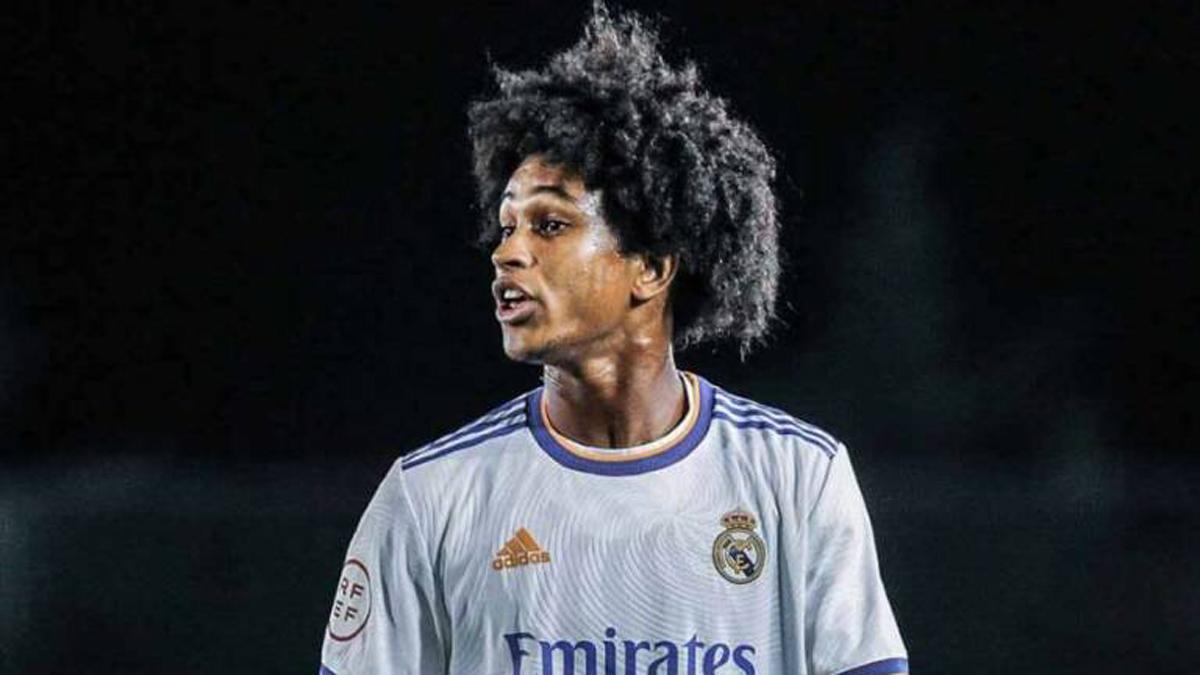 Peter Federico con el Real Madrid Castilla