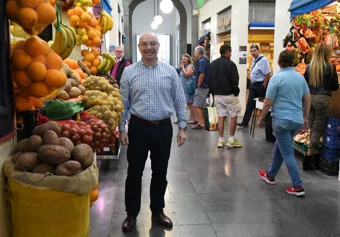 08/03/2019 LAS PALMAS DE GRAN CANARIA.Huelga de consumo en el Mercado municipal de Vegueta.   Fotografa: YAIZA SOCORRO.