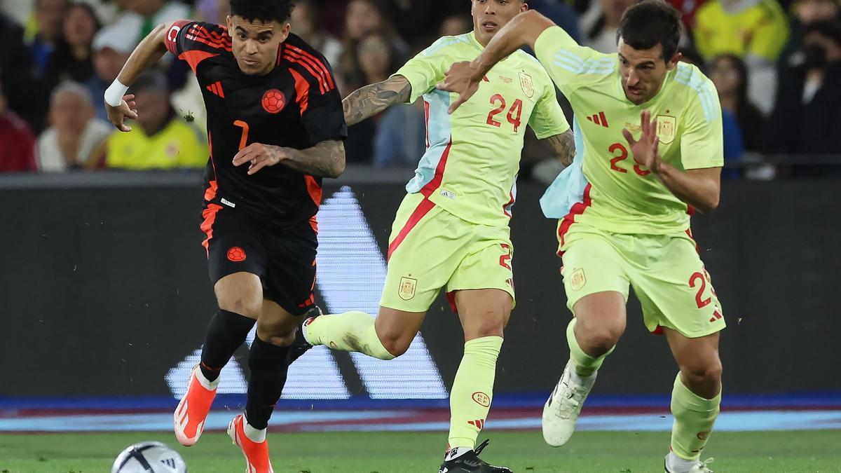 Selección española | España - Colombia, el imágenes