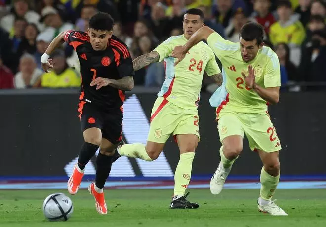 Selección española | España - Colombia, el imágenes