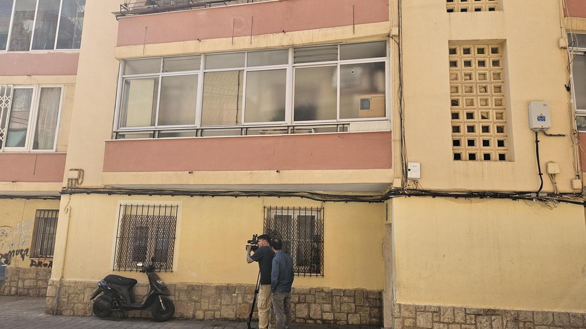 Edificio donde ocurrió el tiroteo.