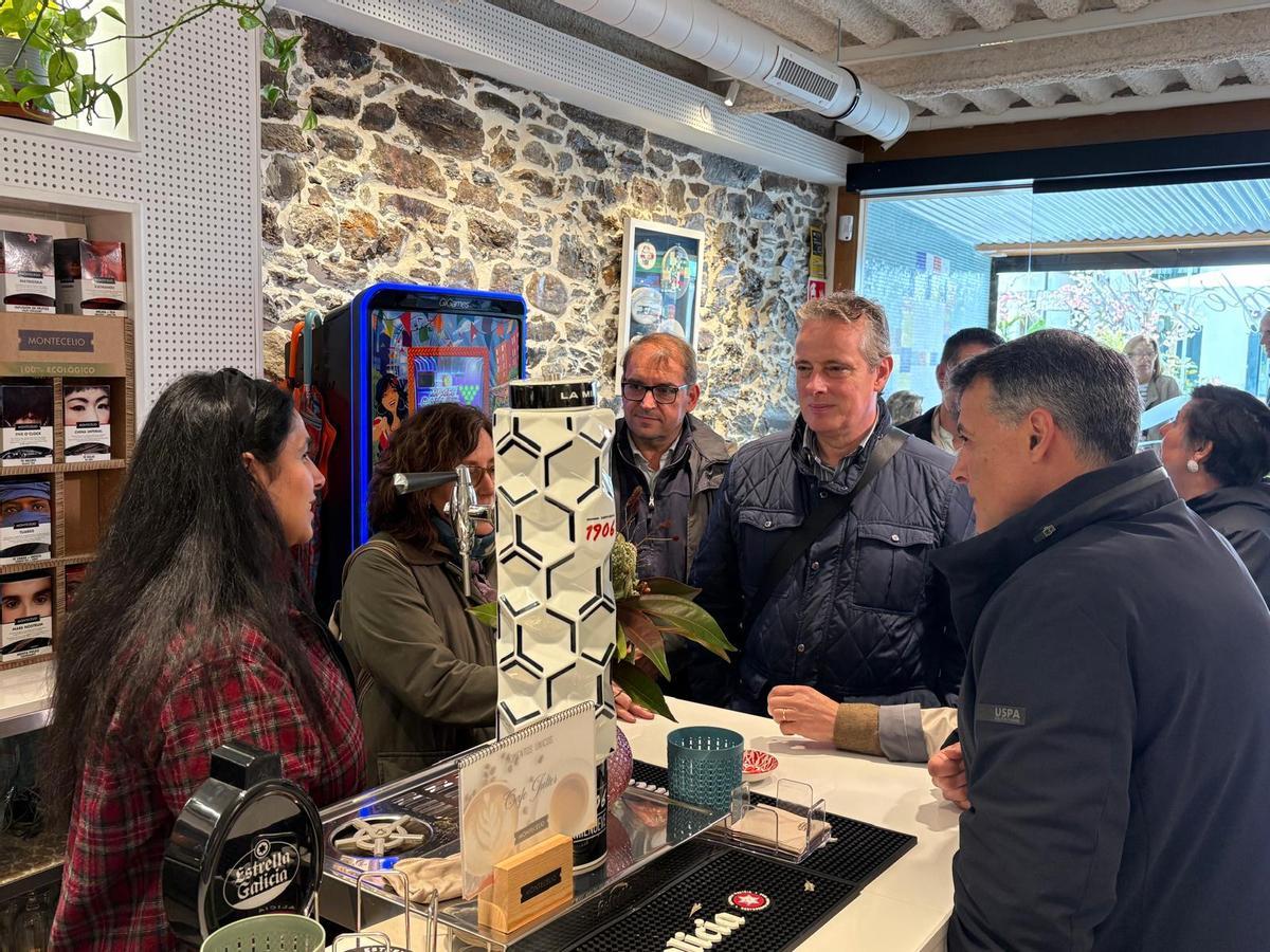 Visita a la cafetería Julter de Cangas del Narcea.