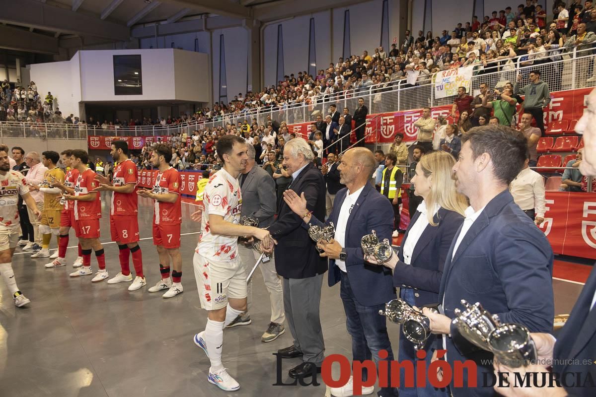 Así se vivió en Cehegín la final de la Copa Presidente de Fútbol Sala