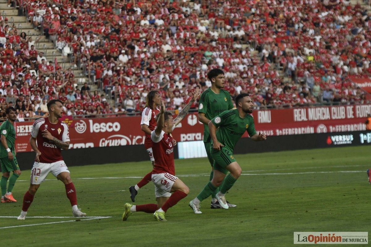 Así fue el encuentro del play off del Real Murcia y el Nástic en la lucha por el ascenso