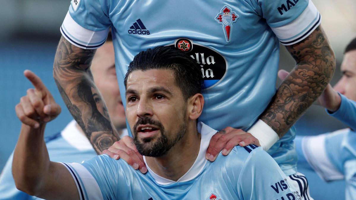 Nolito salva al celta con un gol.