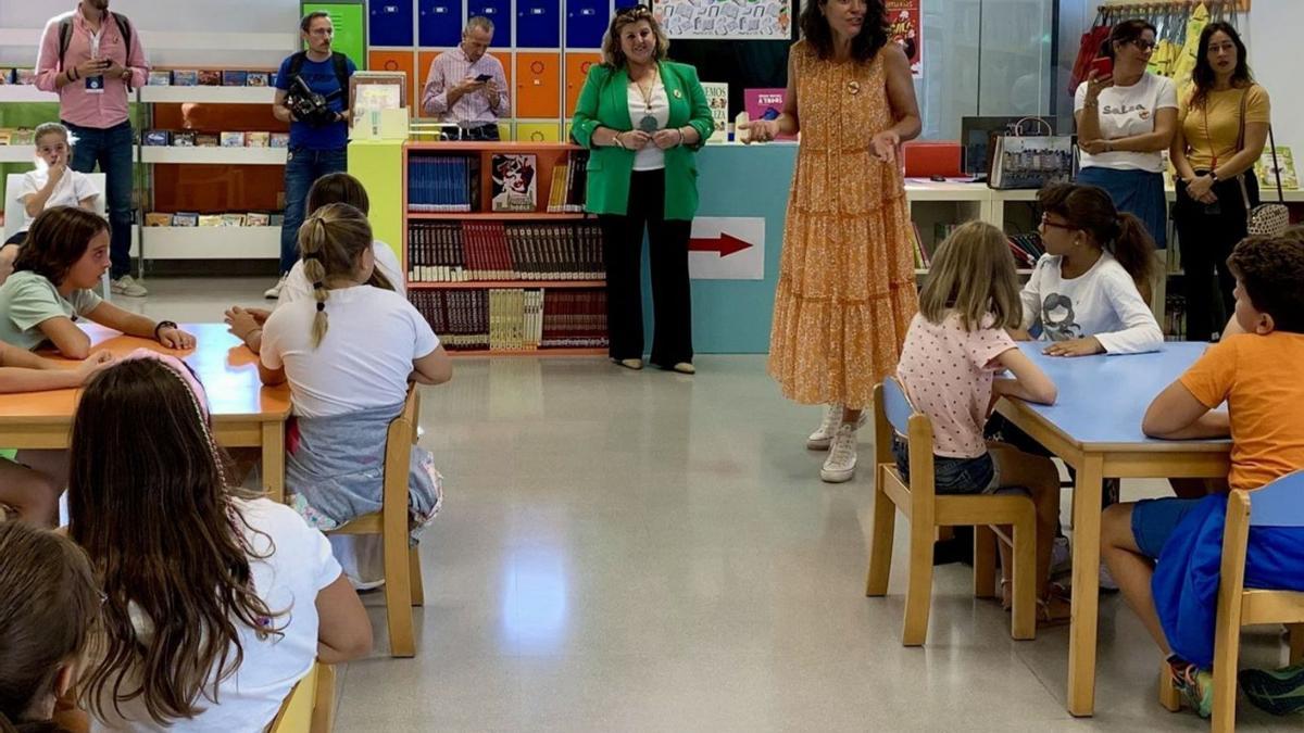 Alumnos del CEIP El Recuerdo de San Javier aprenden a reciclar