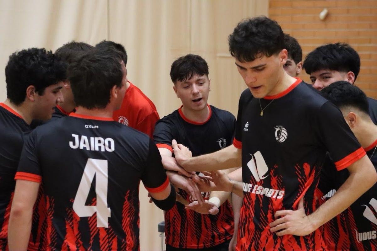 Jugadores de uno de los equipos.