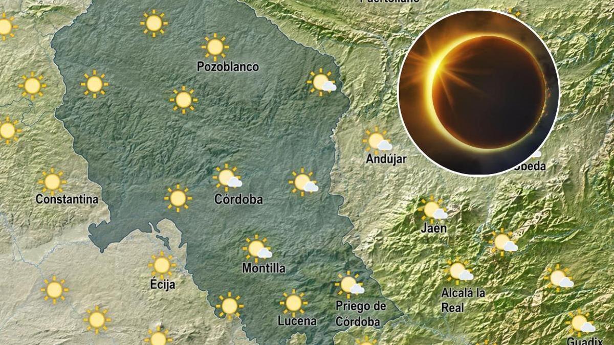 Previsión de la Aemet en Córdoba para la tarde del 12 de agosto