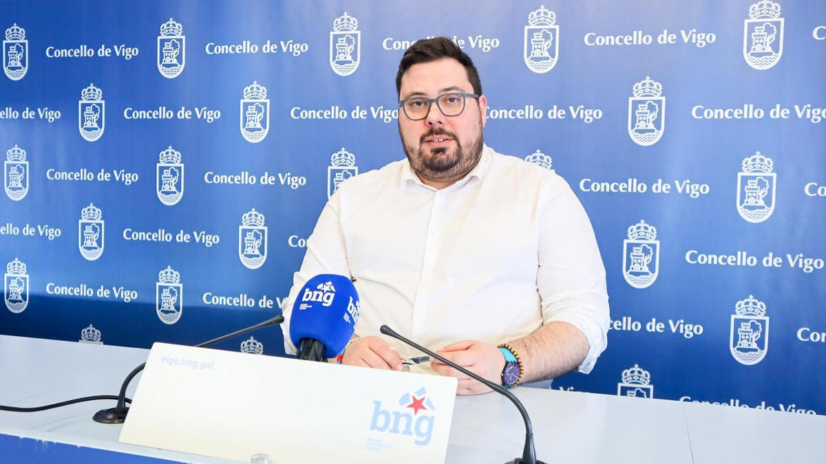 El portavoz del BNG, Xabier P. Igrexas.