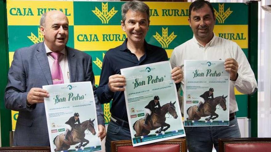 Ferrero, Garmendia y Taramona presentan el Concurso de Saltos de San Pedro 2018