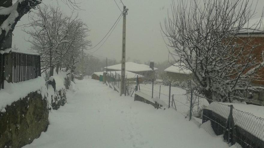 Nieve en Sanabria.