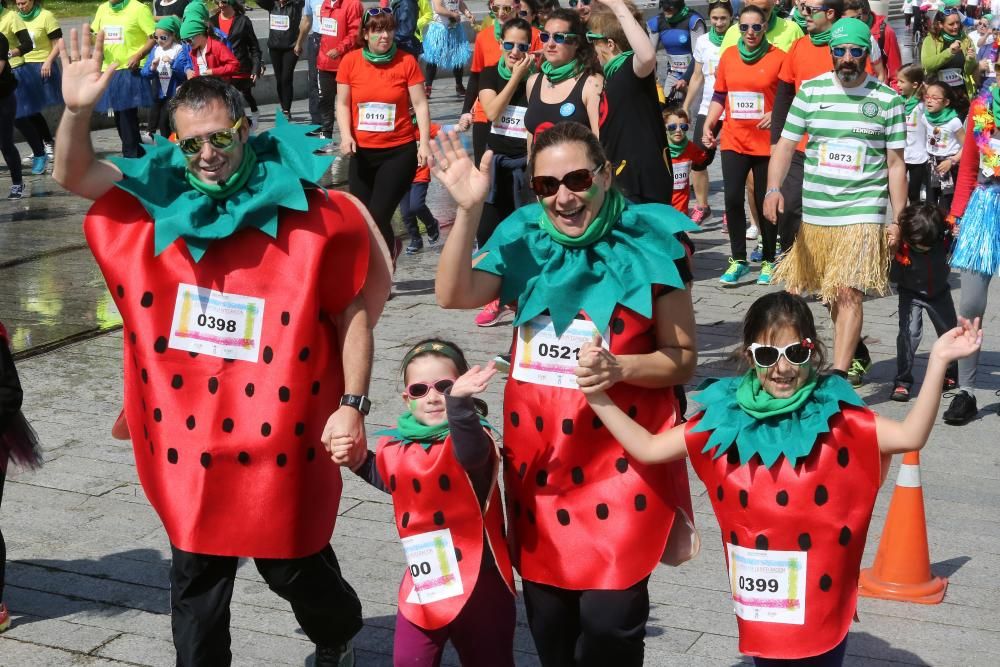 Alrededor de 1.500 personas personas participaron esta mañana en una carrera de obstáculos adaptada para corredores con discapacidad