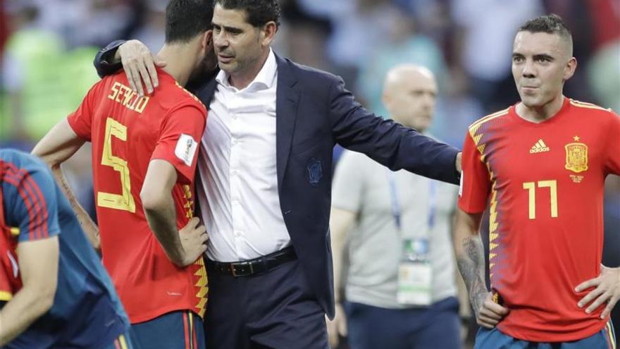 Hierro: &quot;Es o ha sido un placer entrenarlos&quot;