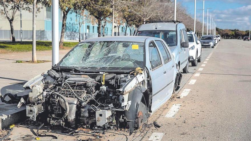 El ayuntamiento de Palma retira cerca de 3.000 vehículos de las calles desde 2019