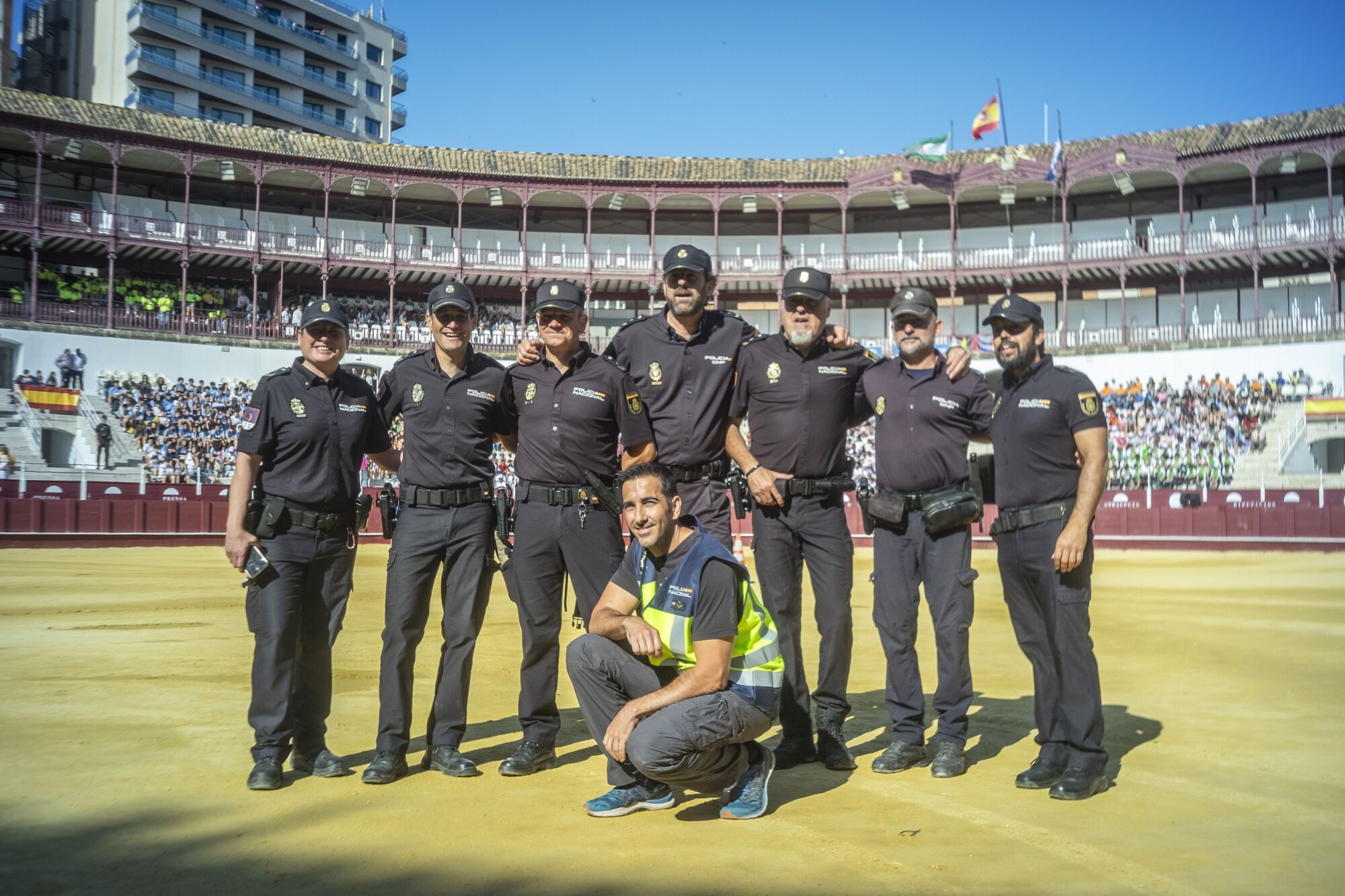 Exhibición de la Policía Nacional