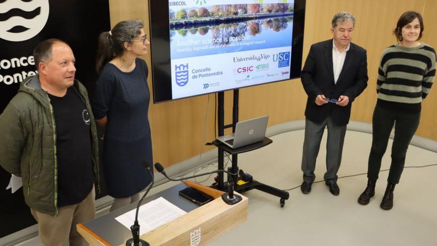 Presentación, ayer, del congreso de ecología ibérica. | FdV