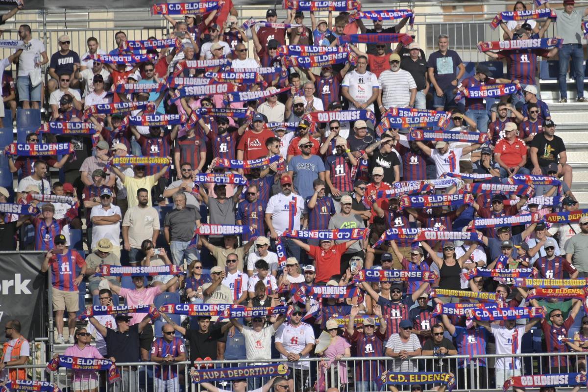 Victoria de Primera del Eldense ante el Almería (1-0)