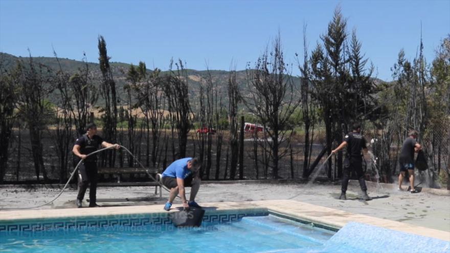 Vídeo / Incendio junto a Córdoba la Vieja