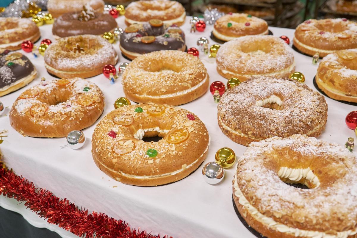 En este obrador se elaboran 21 variedades diferentes de roscones