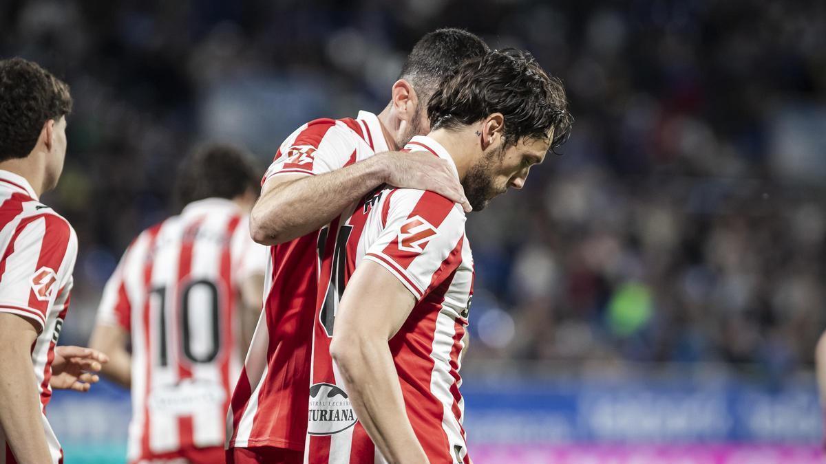 Así fue el partido entre el Sporting y el Zaragoza