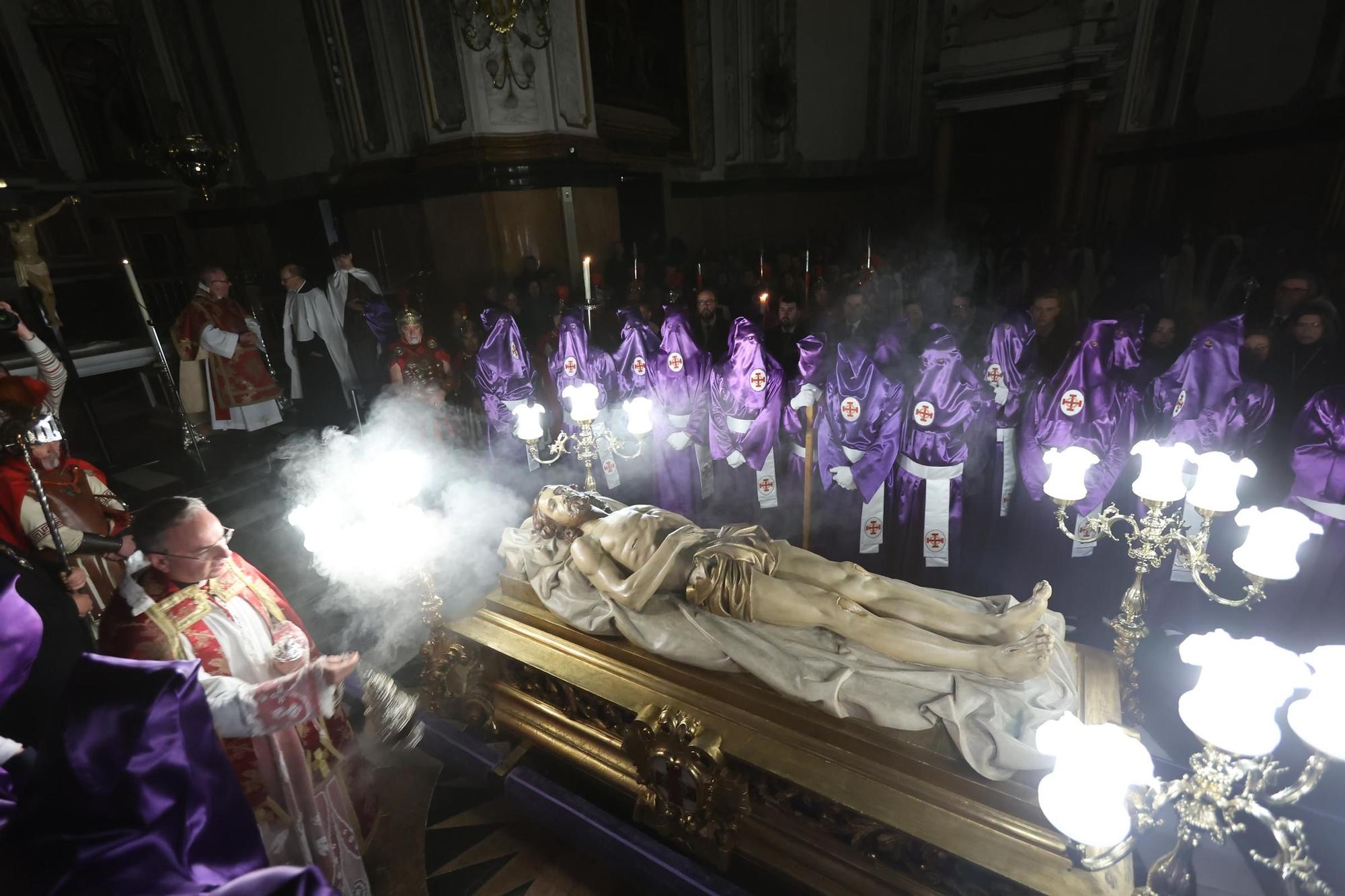 Las imágenes de la procesión del Santo Entierro en Vila-real