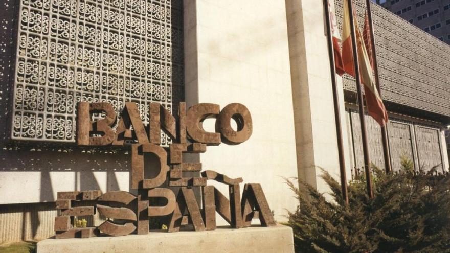 Edificio del Banco de España en Zamora.