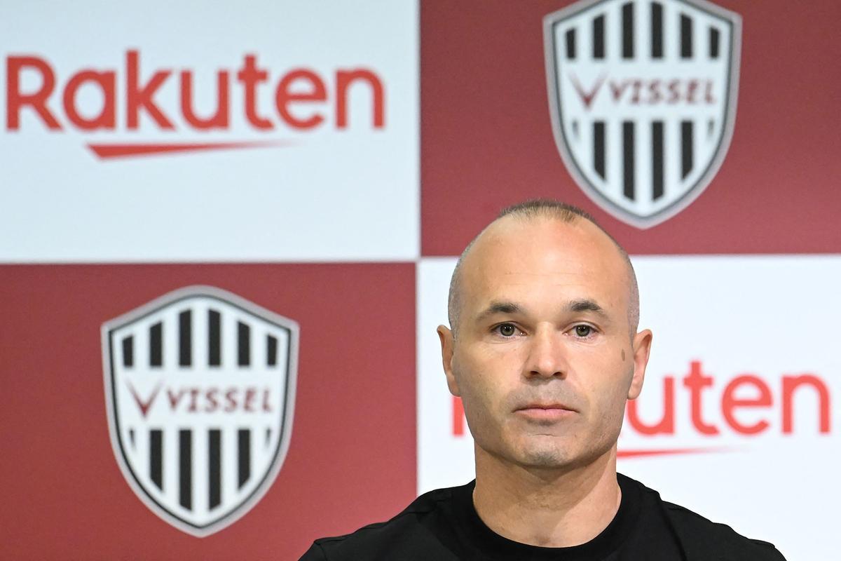 Iniesta deja el Vissel Kobe