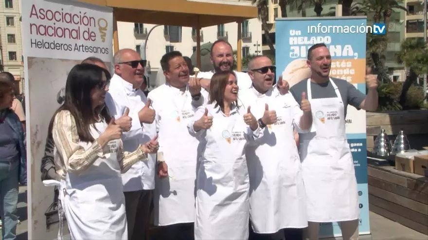 Xixona celebra el Día Europeo del Helado Artesano en Alicante